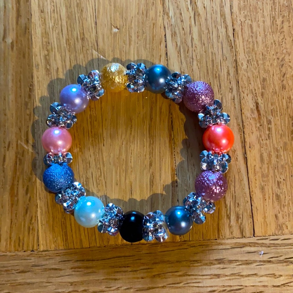 Homemade bracelet.